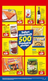 Lidl Lachs im Prospekt 