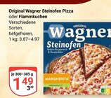 Original Wagner Steinofen Pizza Angebote von Wagner bei GLOBUS Plauen für 1,49 €