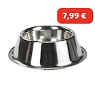 AniOne Gamelle à longues oreilles en acier inoxydable en promo chez Maxi Zoo Montreuil à 7,99 €