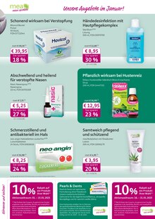 Nasenspray im mea - meine apotheke Prospekt "Unsere Januar-Angebote" mit 4 Seiten (Bergisch Gladbach)