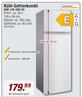 Aktuelle Kühlschrank Angebote bei POCO in Fulda Aktuelles Kühl-Gefrierkombi Angebot bei POCO in Fulda ab 179,99 €