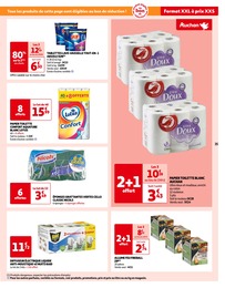 Prix et réduction Papier Toilette dans le prospectus Auchan Hypermarché en cours Offre Papier Toilette dans le catalogue Auchan Hypermarché du moment à la page 35