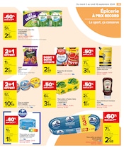 Promos Miettes De Thon dans le catalogue "LA RENTRÉE DE TOUS LES RECORDS" de Carrefour à la page 31