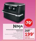 Friteuse sans huile MegaZone Ninja Foodi - Ninja en promo chez Super U Friteuse sans huile MegaZone Ninja Foodi - Ninja dans le catalogue Super U