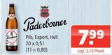 Aktuelles Pils, Export, Hell Angebot bei Getränke Oase in Rheda-Wiedenbrück ab 7,99 €
