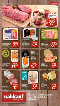Wurst im nahkauf Prospekt "nichts liegt näher" mit 12 Seiten (Dresden)