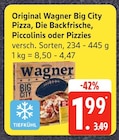 Big City Pizza, Die Backfrische, Piccolinis oder Pizzies bei E aktiv markt im Friedrichstadt Prospekt für 1,99 €