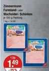 Farmland- oder Wacholder- Schinken von Zimmermann im aktuellen V-Markt Prospekt für 1,49 €