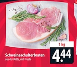 Schweineschulterbraten Angebote bei famila Nordost Falkensee für 4,44 €