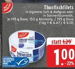 Thunfischfilets im Angebot bei EDEKA in Meerbusch Thunfischfilets Angebote von Gut & Günstig bei EDEKA Meerbusch für 1,00 €