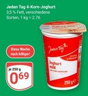 4-Korn-Joghurt Angebote von Jeden Tag bei GLOBUS Gotha für 0,69 €
