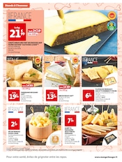 Fromage À Raclette Angebote im Prospekt "MES 25 JOURS Auchan" von Auchan Hypermarché auf Seite 10