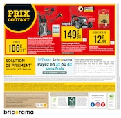 Tondeuse À Gazon Angebote im Prospekt "Joyeusement 50 ans" von Bricorama Tondeuse À Gazon Angebote im Prospekt "Joyeusement 50 ans" von Bricorama auf Seite 12
