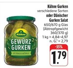 Aktuelle Salat Angebote bei EDEKA in Dresden Aktuelles Gurken Angebot bei EDEKA in Dresden ab 1,79 €