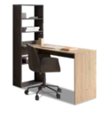 Bureau avec bibliothèque Ease en promo chez But Troyes à 99,99 €