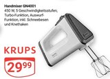 Handmixer GN4001 im Angebot bei GLOBUS in Krefeld Handmixer GN4001 Angebote von KRUPS bei GLOBUS Krefeld für 29,99 €
