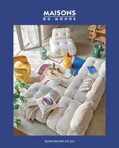 Prospectus Meuble & Décoration de Maisons du Monde, "Indoor Printemps-Été 2023", valable du 08/05/2023 au 30/09/2023 