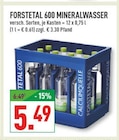 Marktkauf Delbrück - Forstetal 600 Mineralwasser Angebot im Prospekt Forstetal 600 Mineralwasser bei Marktkauf im Delbrück Prospekt für 5,49 €