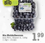 Bio Heidelbeeren Angebote von CarSol bei E center Baden-Baden für 1,99 €