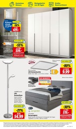 Lidl Boxspringbett im Prospekt 