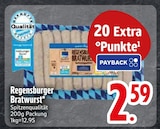 Regensburger Bratwurst im EDEKA Prospekt Regensburger Bratwurst von im aktuellen EDEKA Prospekt für 2,59 €