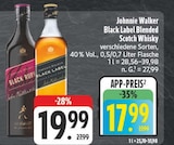 Aktuelle Whiskey Angebote bei E center in Dresden Aktuelles Black Label Blended Scotch Whisky Angebot bei E center in Dresden ab 17,99 €