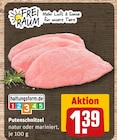 Aktuelle Fleisch Angebote bei REWE in Ingolstadt Aktuelles Putenschnitzel Angebot bei REWE in Ingolstadt ab 1,39 €