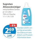 Allzweckreiniger von Sagrotan im aktuellen V-Markt Prospekt für 2,69 €