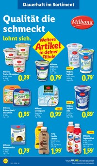 Sahne im aktuellen Lidl Prospekt (Essen) Sahne im Lidl Prospekt "LIDL LOHNT SICH" mit 70 Seiten (Essen)