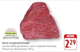 Zarte Jungbullensteaks bei EDEKA im Altrip Prospekt für 2,29 €