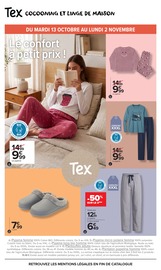 Promos Pyjama Femme dans le catalogue "Tex Les basiques c'est nous. La vie qui va avec, c'est vous." de Carrefour Market Pyjama Femme en promo dans le catalogue Carrefour Market à la page 12
