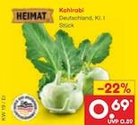 Kohlrabi Angebote von Heimat bei Netto Marken-Discount Potsdam für 0,69 €