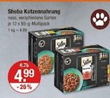 Katzennahrung von Sheba im aktuellen V-Markt Prospekt