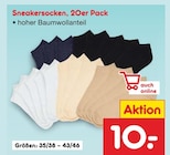 Sneakersocken Angebote bei Netto Marken-Discount Lingen für 10,00 €