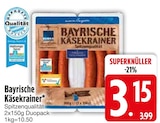 Bayrische Käsekrainer bei EDEKA im Bergatreute Prospekt für 3,15 €