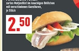 Matjesfilet im knackigen Brötchen im Angebot bei Marktkauf in Bielefeld Matjesfilet im knackigen Brötchen Angebote bei Marktkauf Bielefeld für 2,50 €
