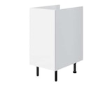 Promo Meuble bas 1 porte "Pragma" - Blanc - L. 40 x H. 86 x P. 59 cm à 40,00 € dans le catalogue Brico Dépôt à Odos