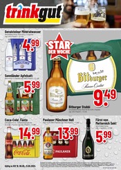 Aktueller Trinkgut Getränkemarkt Prospekt in Hüffelsheim und Umgebung, "Aktuelle Angebote" mit 8 Seiten, 06.05.2024 - 11.05.2024