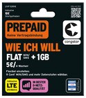 Prepaid "wie ich will"-Tarif von Congstar im aktuellen Penny Prospekt für 4,99 €