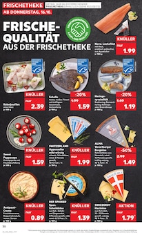 Lachsfilet Angebot im Kaufland Prospekt, gültig von 16.10.2025 bis 22.10.2025 Lachsfilet Angebot im aktuellen Kaufland Prospekt auf Seite 30