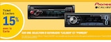 15% avec la carte Ticket E.Leclerc sur une selection d'autoradio Caliber et Pioneer - CALIBER ET PIONEER en promo chez E.Leclerc Reims