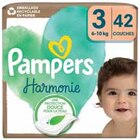 Couches Harmonie T3 x42 - Pampers en promo chez Intermarché Valence à 10,50 €