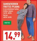 DAMEN/HERREN FROTTEE-PYJAMA Angebote bei Marktkauf Beckum für 14,99 €