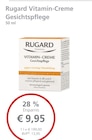 Vitamin-Creme Gesichtspflege im Angebot bei LINDA in Regensburg Vitamin-Creme Gesichtspflege Angebote von Rugard bei LINDA Regensburg für 9,95 €