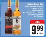 Captain Morgan Rum Angebote von Captain Morgan bei E center Nürnberg für 9,99 €