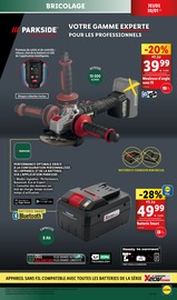 Promo Batterie Outils dans le catalogue Lidl du moment à la page 3