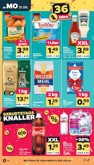 Coca Cola im Netto mit dem Scottie Prospekt "Günstig. Besser. Für Dich." mit 49 Seiten (Wismar)