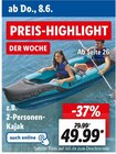 2-Personen-Kajak bei Lidl im Wörrstadt Prospekt für 49,99 €