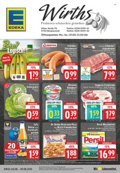 Aktueller EDEKA Supermarkt Prospekt in Gummersbach und Umgebung, "Aktuelle Angebote" mit 24 Seiten, 04.08.2025 - 09.08.2025