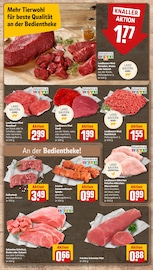 Hackfleisch im REWE Prospekt in Neu-Ulm Aktueller REWE Prospekt mit Hackfleisch, "Dein Markt", Seite 14